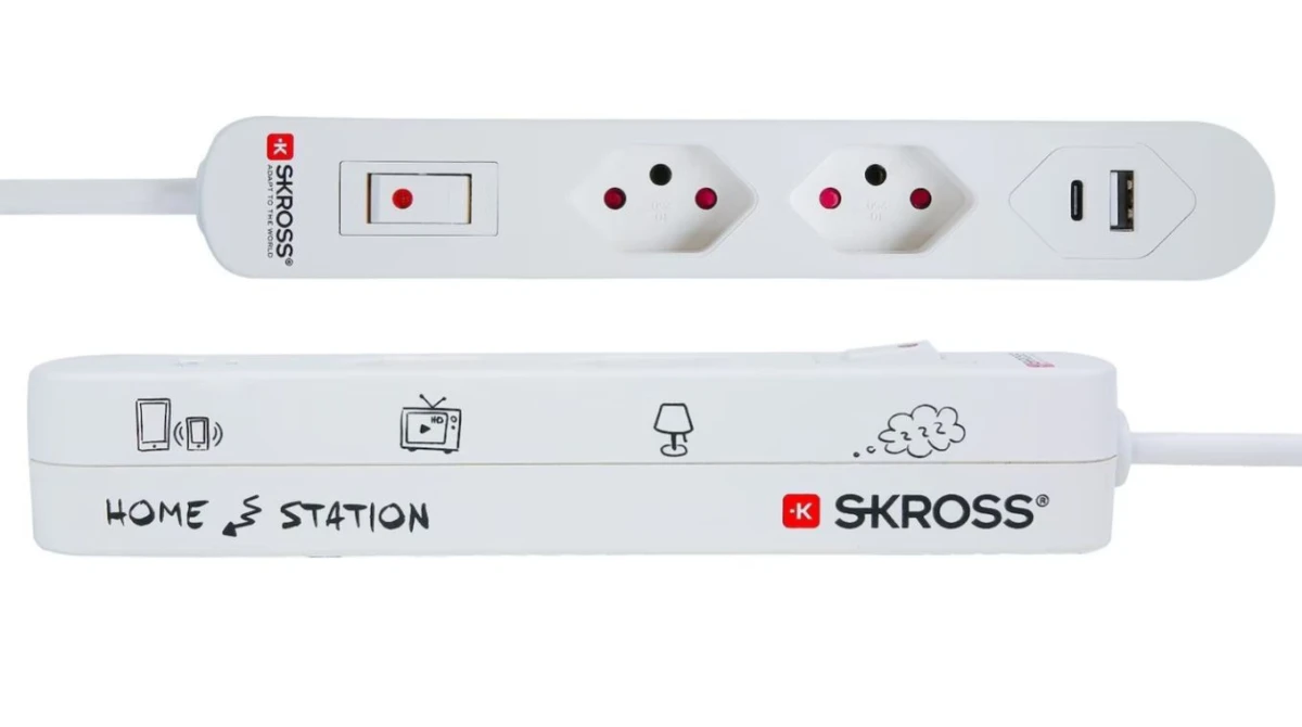 SKROSS Steckdosenleiste Home Station USB-C