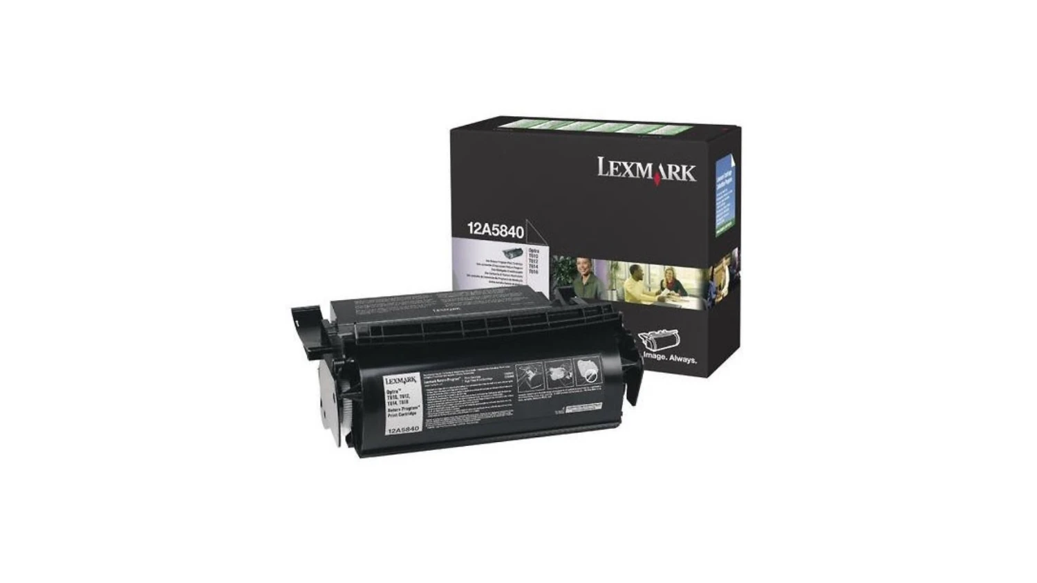 LEXMARK 12A5840 Toner schwarz