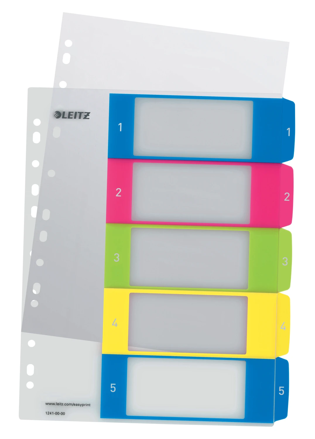 LEITZ Zahlenregister WOW 1 - 5