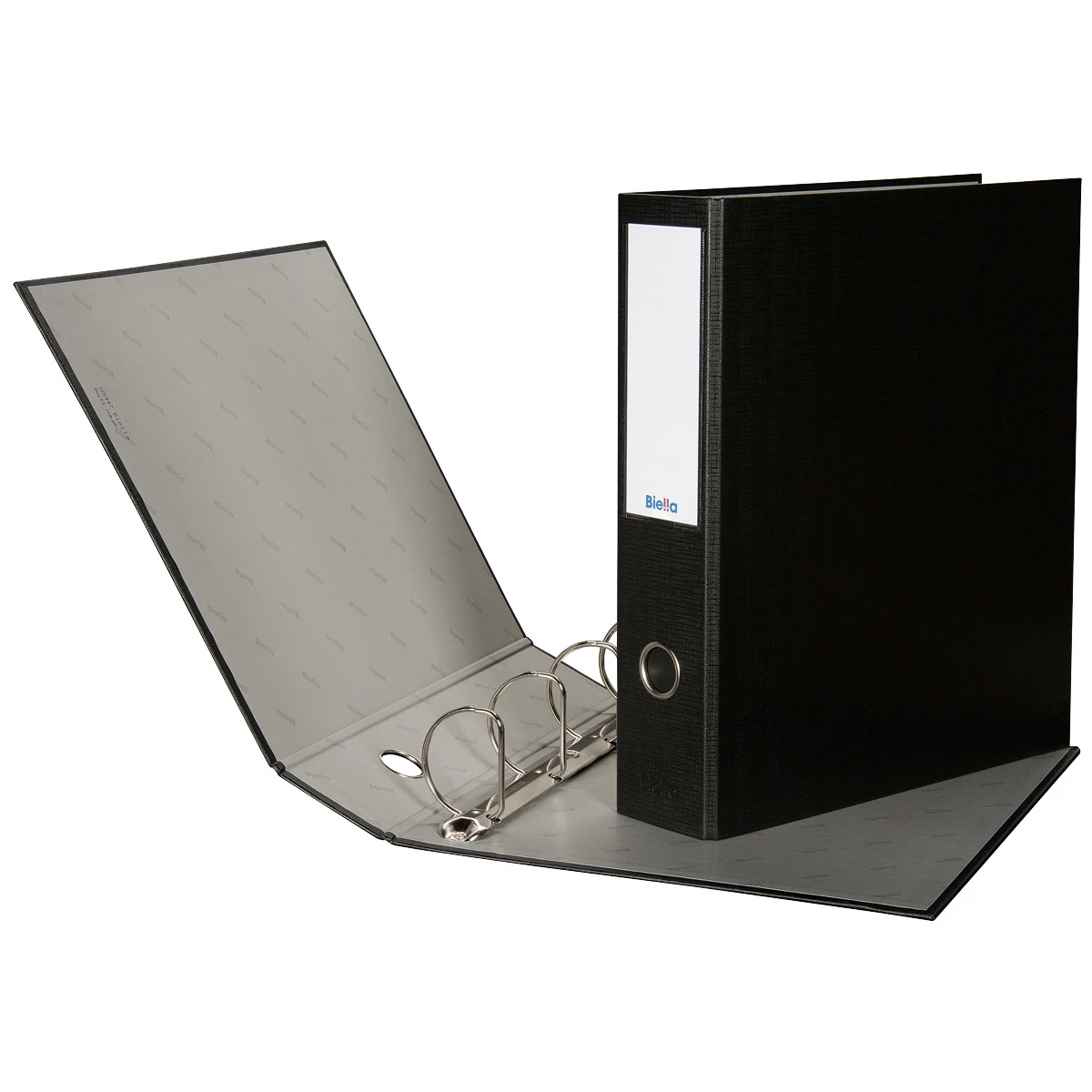 Biella Zeigebuch Dinor-Quatro mit 7 cm Rückenbreite, schwarz