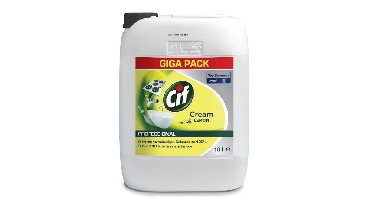 CIF Crème à récurer Professional Cream Lemon 10 L