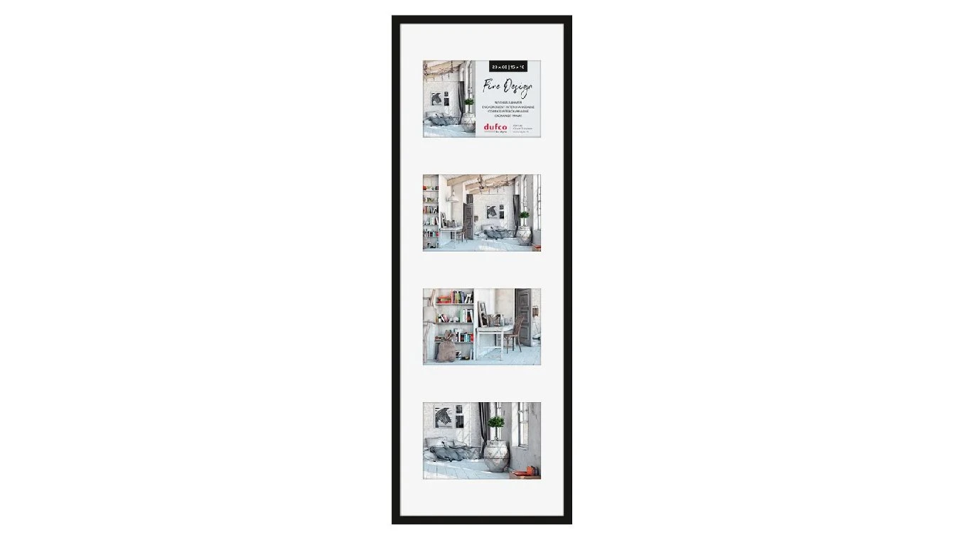 DUFCO "Panorama" Bilderrahmen Aluminium 20 x 60 cm