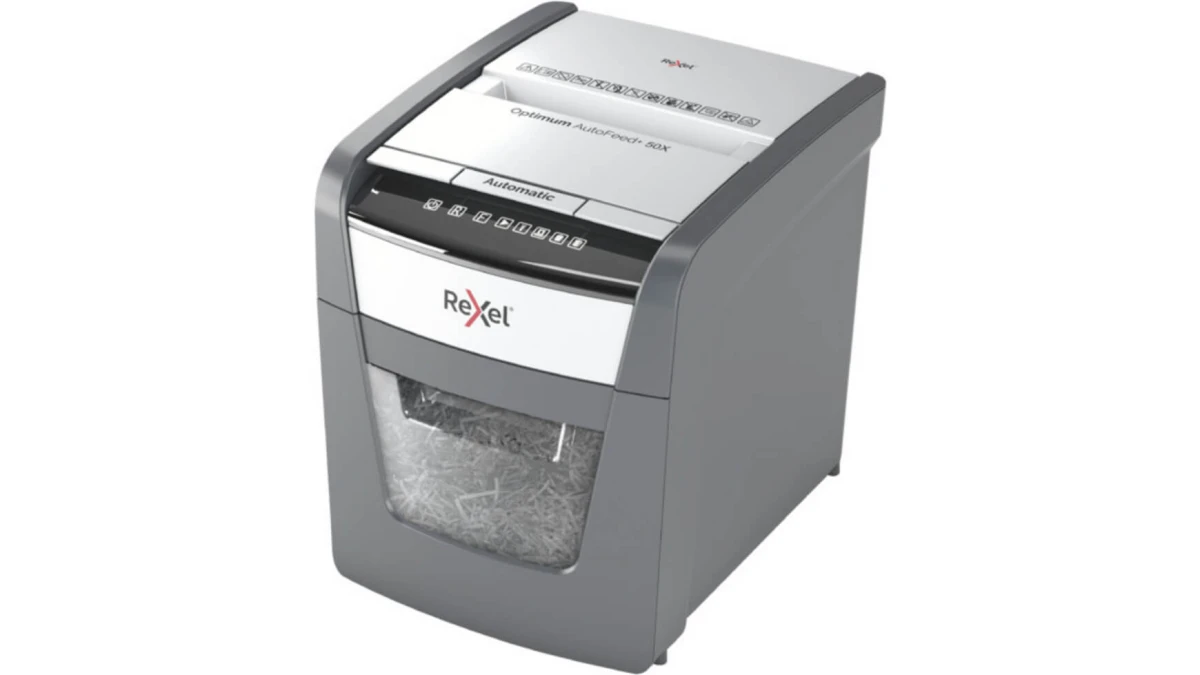 REXEL Aktenvernichter Optimum AutoFeed+ 50X
