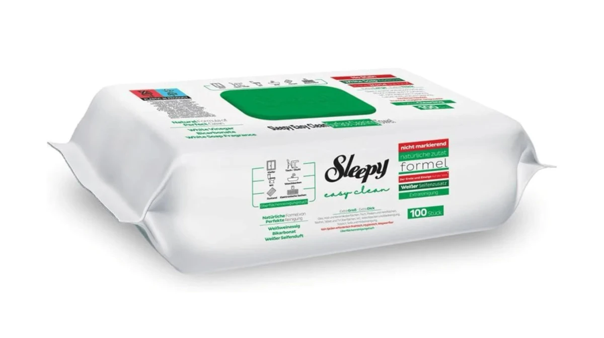 SLEEPY Nettoyantes pour surfaces Easy Clean Lingettes 100 lingettes