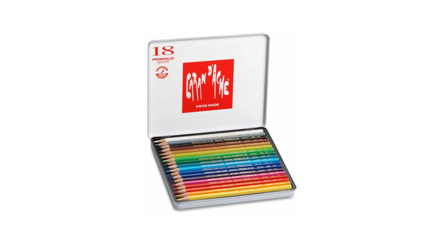 CARAN D'ACHE Farbstifte Prismalo 3mm - 18 Stk.