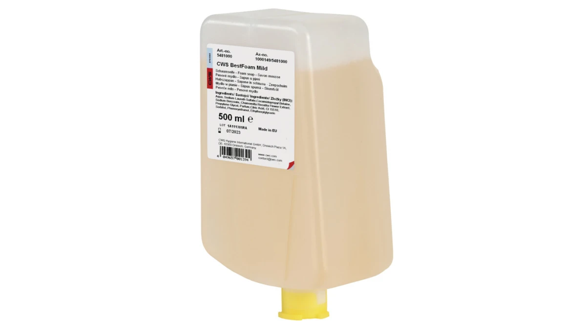 CWS Savon mousse BestFoam Mild 12 x 400 ml