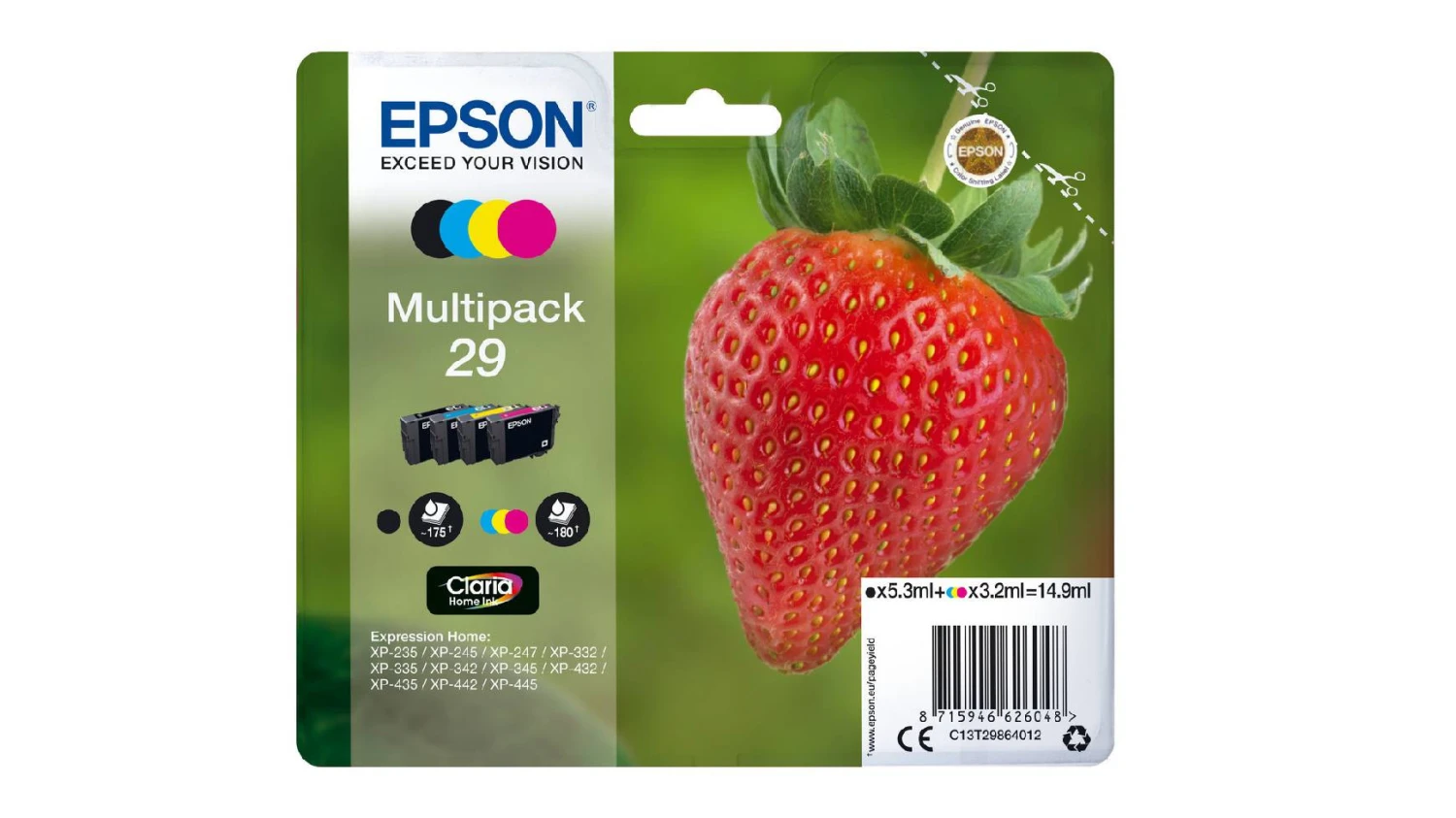 EPSON Multipack Tinte 29 CMYBK
