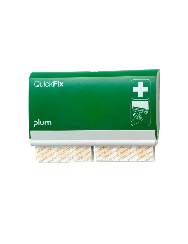 Plum QuickFix Pansement-Distributeur,plastic imperméable avec 2x45 pièce